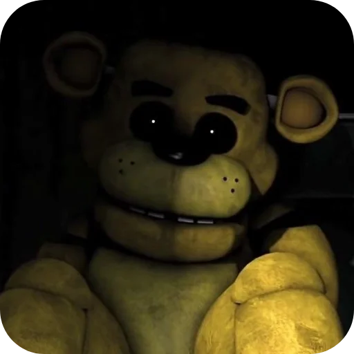 👄 Стикер «Golden Freddy FNAF» для Telegram