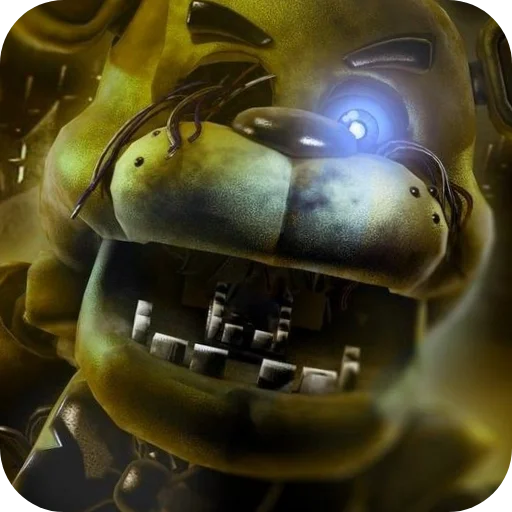 ⛑ Стикер «Golden Freddy FNAF» для Telegram