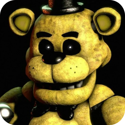 🧸 Стикер «Golden Freddy FNAF» для Telegram