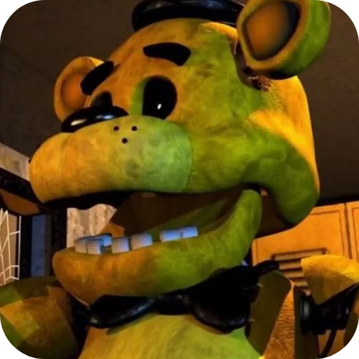 🎸 Стикер «Golden Freddy FNAF» для Telegram