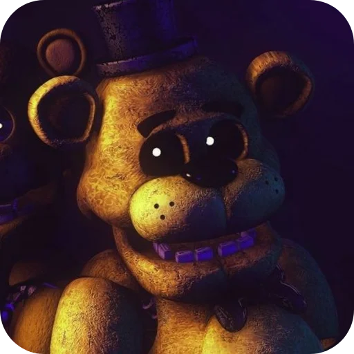 🧸 Стикер «Golden Freddy FNAF» для Telegram