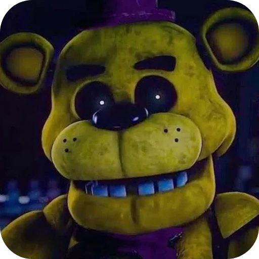 🧸 Стикер «Golden Freddy FNAF» для Telegram