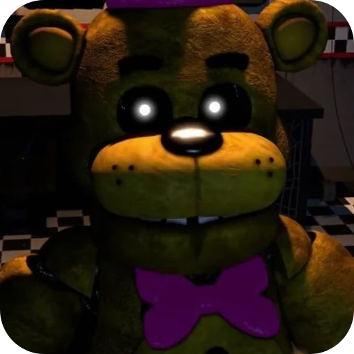 🧸 Стикер «Golden Freddy FNAF» для Telegram