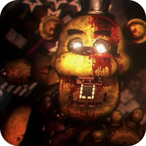 🍖 Стикер «Golden Freddy FNAF» для Telegram