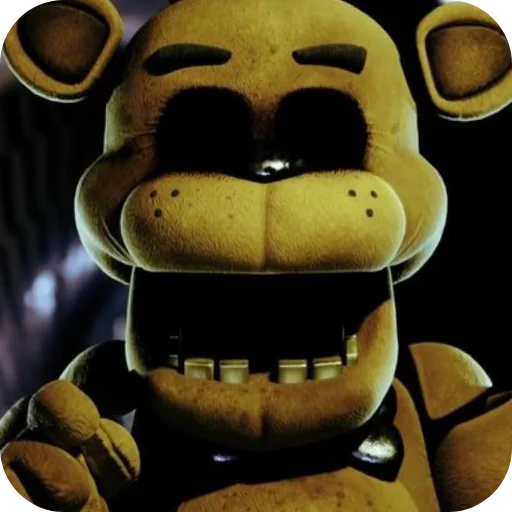 🧸 Стикер «Golden Freddy FNAF» для Telegram