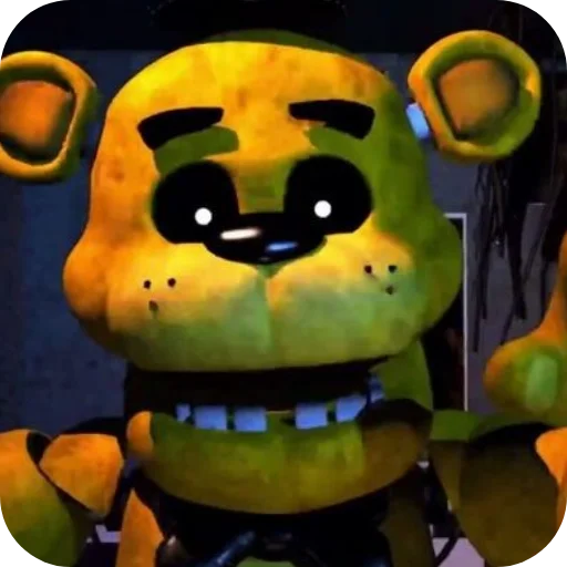 🧸 Стикер «Golden Freddy FNAF» для Telegram