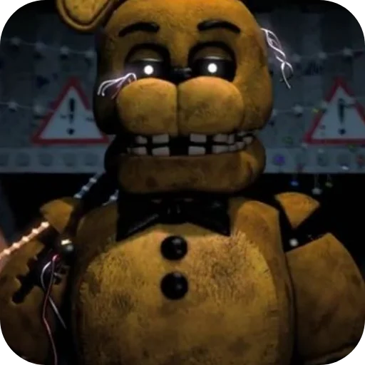 👍 Стикер «Golden Freddy FNAF» для Telegram