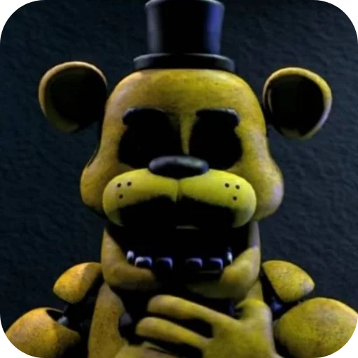 🧸 Стикер «Golden Freddy FNAF» для Telegram