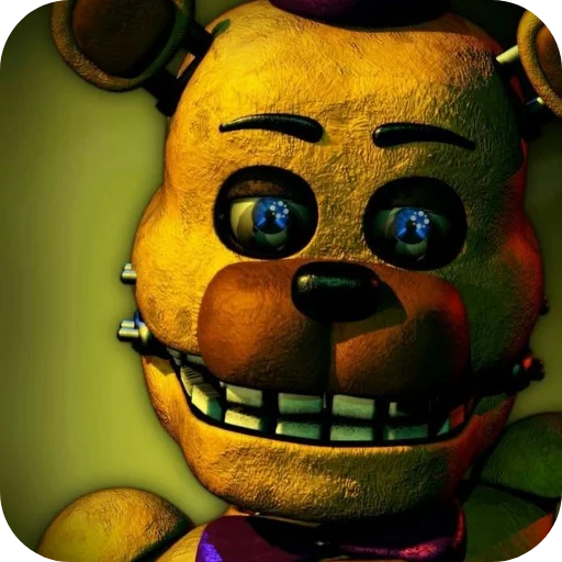 🧸 Стикер «Golden Freddy FNAF» для Telegram