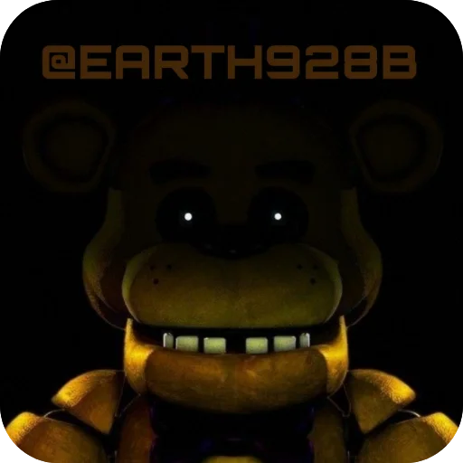 👄 Стикер «Golden Freddy FNAF» для Telegram