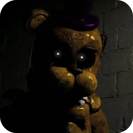 🗿 Стикер «Golden Freddy FNAF» для Telegram