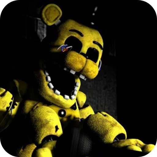 🧸 Стикер «Golden Freddy FNAF» для Telegram