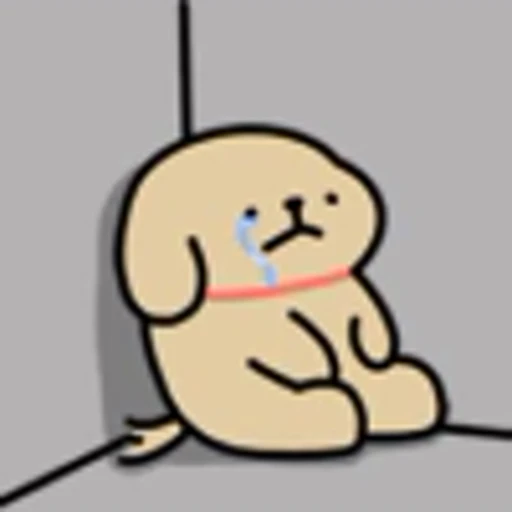 😭 Эмодзи «Golden Retriever» для Telegram