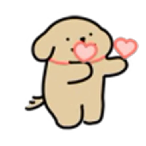 💕 Эмодзи «Golden Retriever» для Telegram