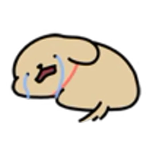 😭 Эмодзи «Golden Retriever» для Telegram