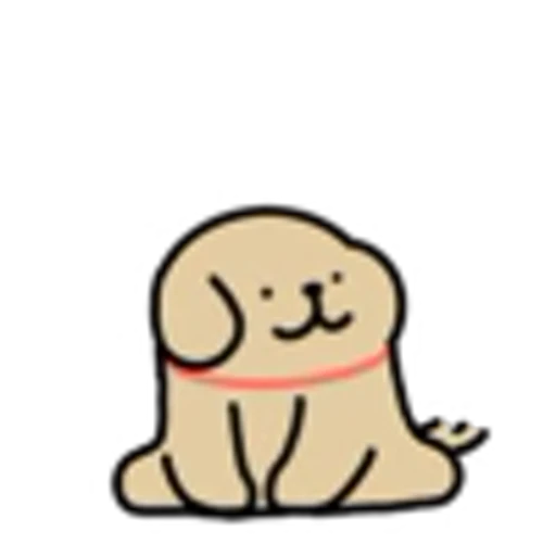 ❔ Эмодзи «Golden Retriever» для Telegram