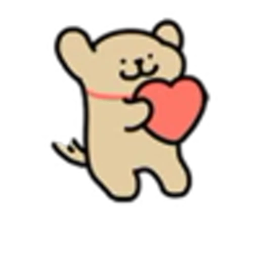 ❤️ Эмодзи «Golden Retriever» для Telegram