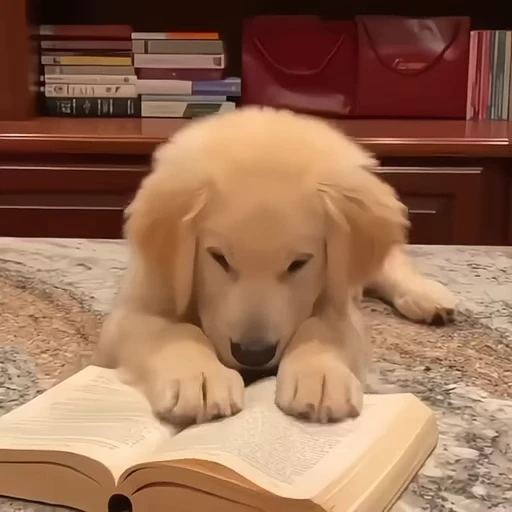 😔 Стикер «Golden Retriever» для Telegram