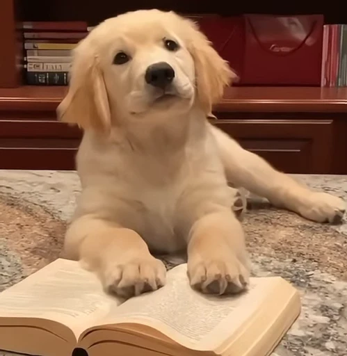 🥰 Стикер «Golden Retriever» для Telegram
