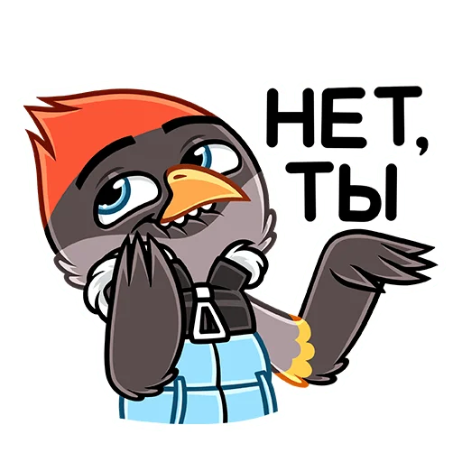 Стикер 17 Щегол