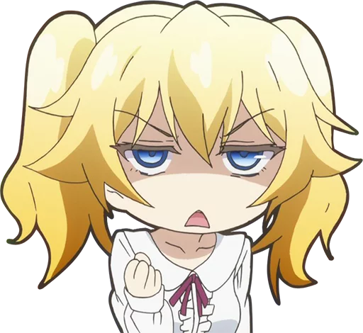 😡 Стикер «Goldfish&;s Shitty Anastasia» для Telegram