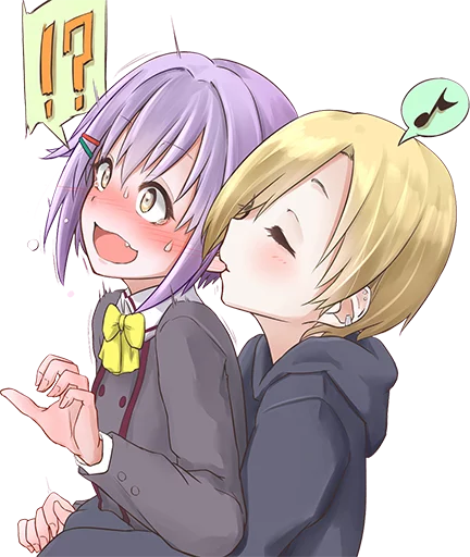 ❤️ Стикер «Goldfish&;s Shitty Sachiko Pack» для Telegram