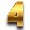 🟡 Эмодзи «Gold Font» для Telegram