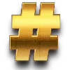🟡 Эмодзи «Gold Font» для Telegram