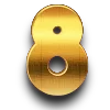 🟡 Эмодзи «Gold Font» для Telegram