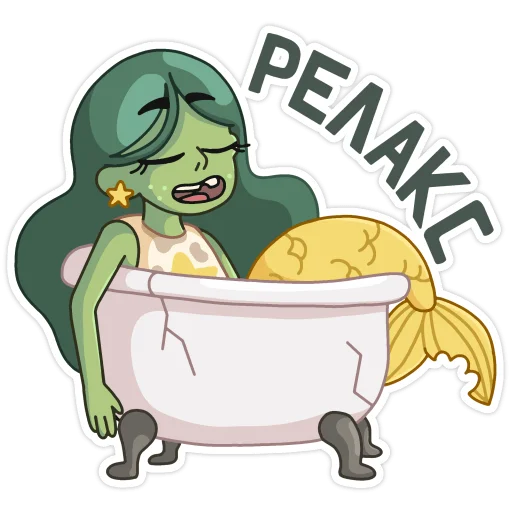 🛀 Стикер «Голди» для Telegram