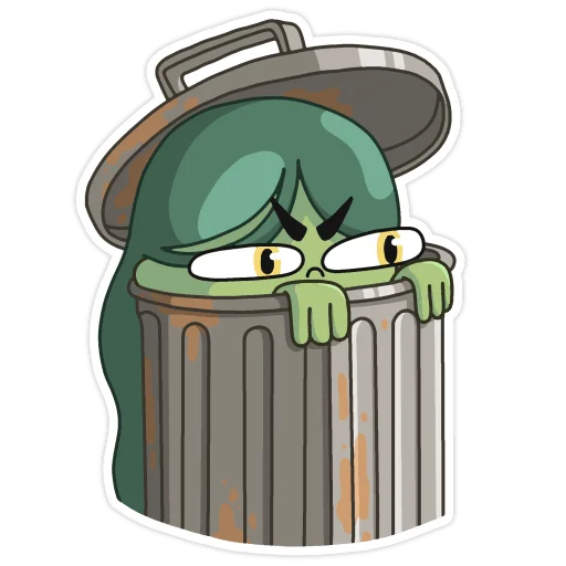 🗑 Стикер «Голди» для Telegram