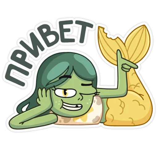 Стикерпак Голди для Telegram