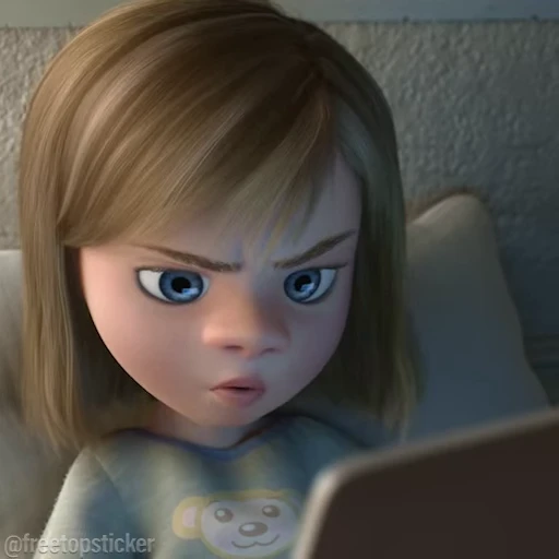 😡 Стикер «Головоломка» для Telegram