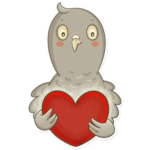 ❤️‍🔥 Стикер «golub shmolub» для Telegram