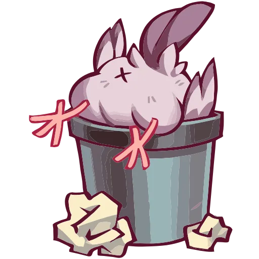 🗑 Эмодзи «Голубь Гоша» для Telegram
