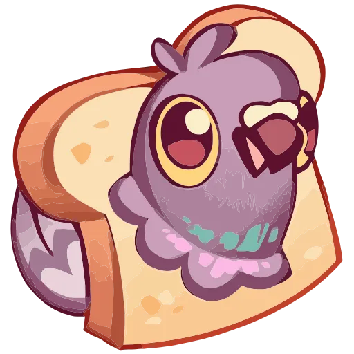 🍞 Эмодзи «Голубь Гоша» для Telegram