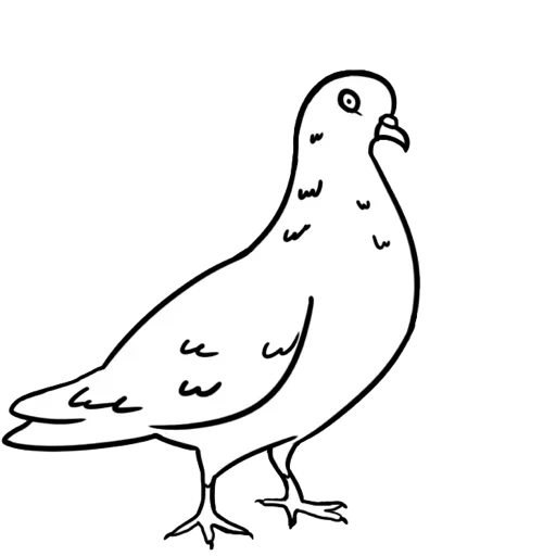 😜 Стикер «Голубь Мира» для Telegram