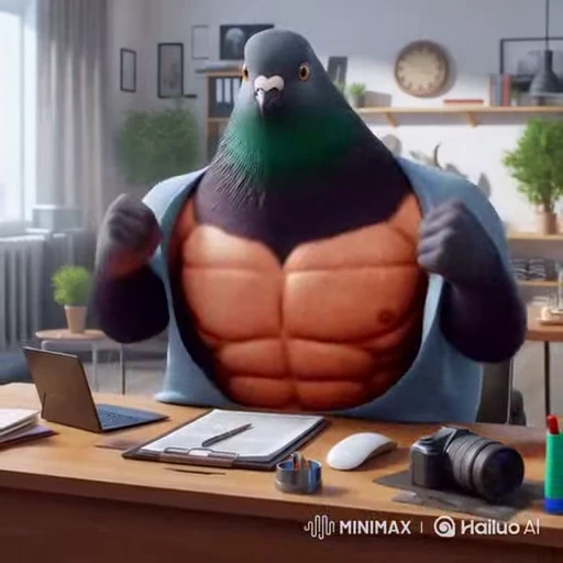 🤩 Стикер «голубь png» для Telegram