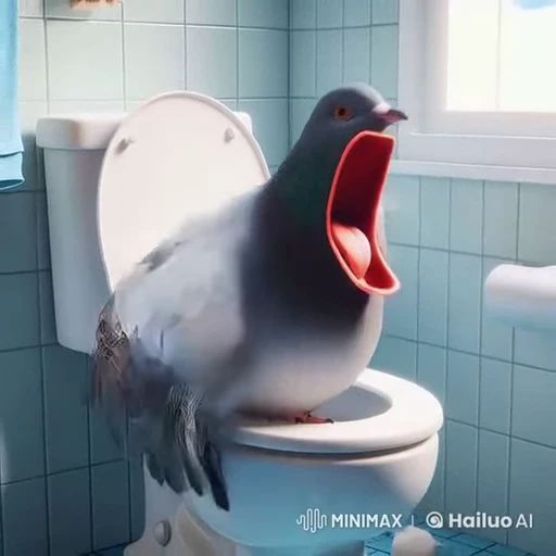🤩 Стикер «голубь png» для Telegram