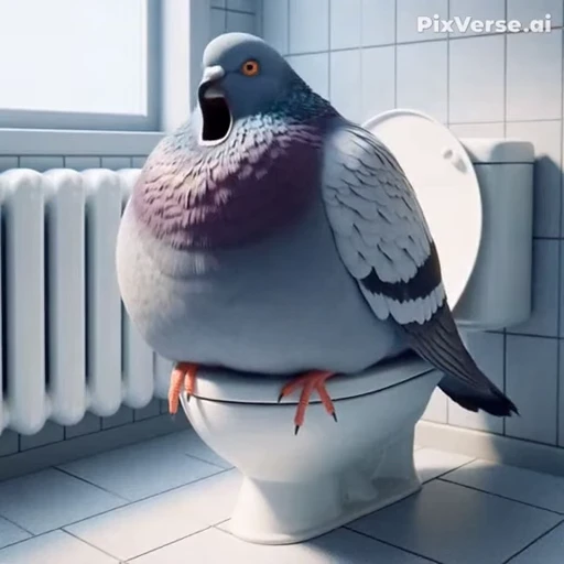 🤩 Стикер «голубь png» для Telegram