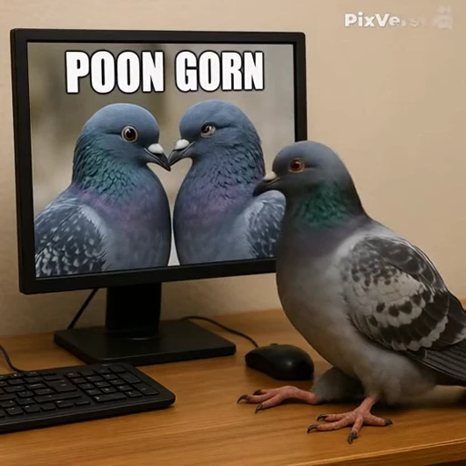 🤩 Стикер «голубь png» для Telegram
