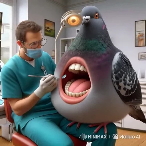 🤩 Стикер «голубь png» для Telegram