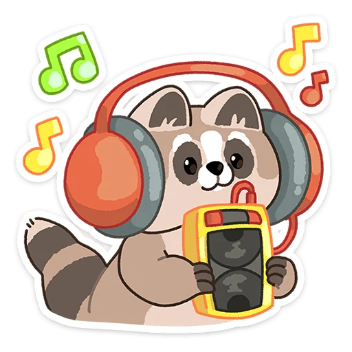 🎧 Стикер «Гомми» для Telegram