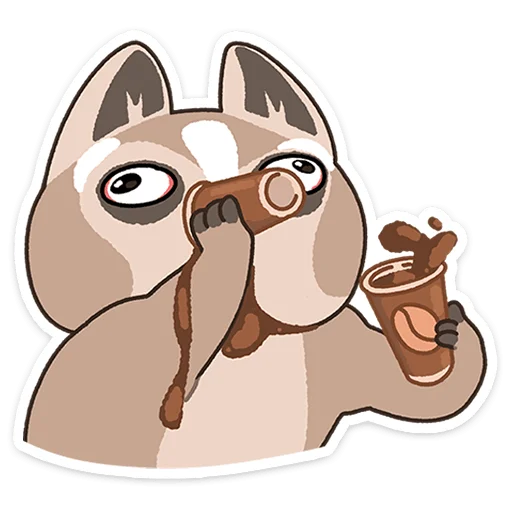 ☕ Стикер «Гомми» для Telegram