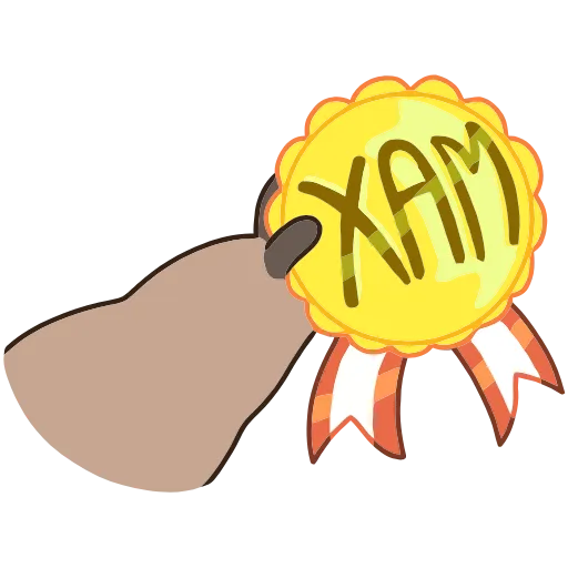 😔 Эмодзи «Гомми» для Telegram