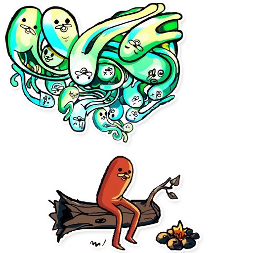 😌 Стикер «Gondola» для Telegram
