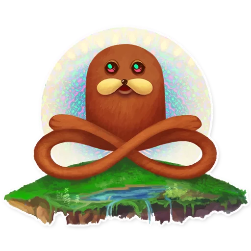 🌸 Стикер «Gondola» для Telegram