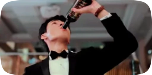 🍷 Стикер «Gong Jun» для Telegram