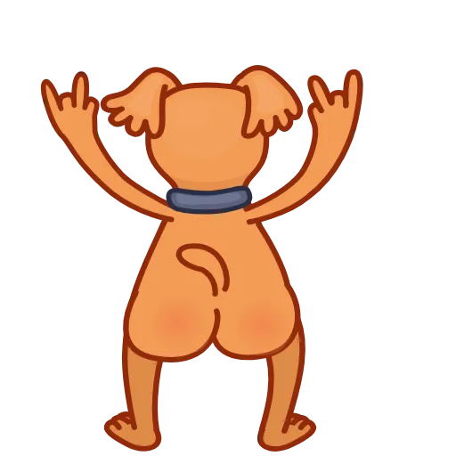 🍑 Стикер «Good Boy» для Telegram