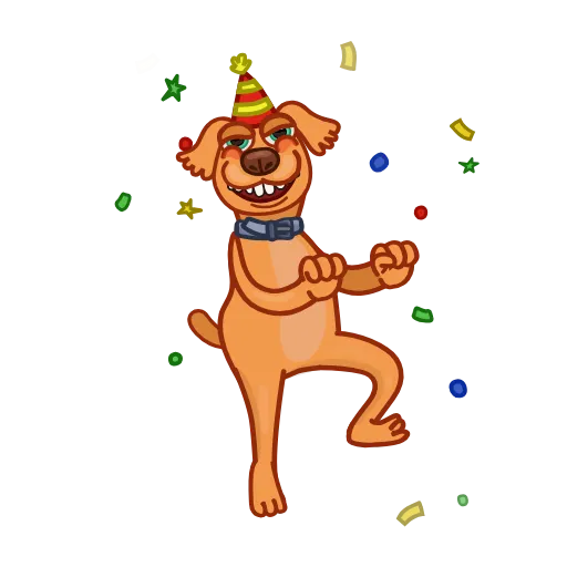 🥳 Стикер «Good Boy» для Telegram